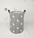19.7 Inch Round Kids Laundry Clothes Hamper Laundry Basket with Handles,Baby Toys Storage Organizer Bins Laundry Gift Basket for Boys and Girls Ro...