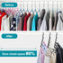 Closet Organizers and Storage,Upgraded Organization and Storage Clothes Hanger,12 Pack College Dorm Room Essentials,Sturdy Closet Organizer Home E...