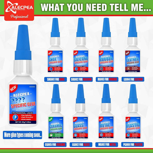 Ceramic Super Glue - 2Pack 30g Rapid-Setting Adhesive for Porcelain & Pottery Repair | Waterproof, High Strength for Dishes, Tiles, DIY Crafts...