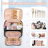 OCHEAL Makeup Bag, Multifunctional Make Travel Bag with Zipper Pouch Cute Makeup Bag Organizer for Women Girls Large Cosmetics Toiletry Brushes St...