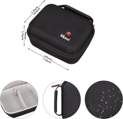 Mchoi Hard Carrying Case Suitable for AKASO EK7000 / 4K30FPS Action Camera Ultra HD Underwater Camera, Waterproof Shockproof Action Camera Travel ...