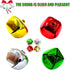 Augshy 200 Pieces Jingle Bells 3/5Inch Craft Bell Bulk for Christmas Home and Pet Decorations Xmas Decor Party Favors Supplies (Red Green Gold Sil...