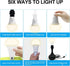 Rechargeable Light Bulbs, Emergency Battery Light Bulb for Power Outage, Battery Operated Light Bulbs 2000mAh Battery Backup 850Lumens 9W 60W Equi...