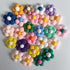 Finished Clay Flower, 48 PCS Completed Handmade Clay Flowers for Decorating Mirrors, Picture Frames, Refrigerators?Flower Shapes Decorate The Mirr...