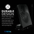 Treva 5-Inch USB And Battery Powered Desk Fan With Two Cooling Speeds And Adjustable Tilt Small Fan USB Fan Cubicle Accessories Durable and Long L...