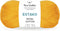 Estako Royal Cotton, 100% Mercerized Giza Cotton Yarn, Soft, Super Fino 1 for Crochet and Knitting 1.76 Oz (50g) / 137 Yrds (125m) (5064 - Dark Ye...
