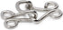 Dritz 97-65 Coat Hook & Eye Closures, Nickel-Plated Brass 4-Count...