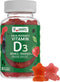 Vitamin D3 Jellies by YumV's | Vitamin D 5000 IU | Daily Dietary Supplement for Men and Women | Mixed Berry Flavor Chewable Jellies | Vegetarian, ...