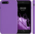 kwmobile Case Compatible with Apple iPhone 7 Plus/iPhone 8 Plus Case - TPU Silicone Phone Cover with Soft Finish - Orchid Purple...