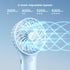 2024 Upgrade Handheld Portable Fan Longer Lasting Max 20Hrs Working Time, 4 Speeds Strong Wind USB Rechargeable Personal Mini Fan Desk Fan for Gir...