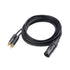 Cable Matters Dual RCA to XLR Stereo Audio Splitter Cable 10 ft / 3m (XLR to Dual RCA Splitter Adapter) in Black...