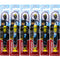 Colgate Batman Toothbrush for Children with Suction Cup, Kids 5+ Years Old, Extra Soft (Colors Vary) - Pack of 6...
