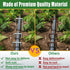 Landscape Staples 6 Inch 11 Gauge, 20 Pack Garden Staples Galvanized Ground Stakes Anti-Rust Landscape Fabric Staples Garden Stakes for Irrigation...
