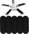 5pcs Ceiling Fan Filters, Activated Carbon Air Filters Ceiling Fan Air Purifier Pads Ceiling Fan Air Filter for Home Office Keep Air Fresh...