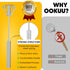 OOKUU Stainless Steel Egg Whisk, Whizzy Whisk, Semi Automatic Whisk Blender for Home - Versatile Tool for Egg Beater, Hand Push Whisk Blender, for...