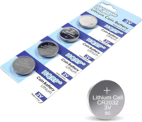 HQRP 4-Pack Lithium Battery compatible with FreeStyle Lite Blood Glucose Meter, Sugar Monitor...