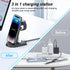 Charging Station for Apple Multiple Devices,3 in 1 Fast Charging Station Stand for iPhone 14/13/12/11/Pro/Max/Plus,for Airpods,Fast Wireless Charg...