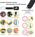 Outdoor Activities Watch Strap Compatible with Samsung Galaxy Fit3 Smartwatches Bands Replacement,Paracord Keychain Clip for Outdoor Camping, Hiki...