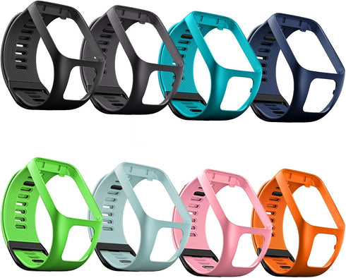 LICHIFIT Smart Watch Band Replacement Silicone Wrist Strap for TomTom Runner 3/2 Spark 3 Cardio + Music...