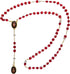 Angeltios de Mexico Precious Blood of Jesus Christ Rosary Preciosa Sangre De Cristo Rosary Handmade Prayer...