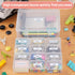 Small Plastic Storage Box, 13 Pieces Plastic Storage Cases Bead Organizers Boxes with Lid Mini Rectangles Boxes Craft Supply Case Bead Containers ...