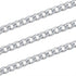LiQunSweet 5m (16.4 Ft) Stainless Steel Unfinished Curb Chains Unwelded with Spool for Women Men Necklace Bracelet Jewelry Making - 9x6mm...