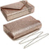 Dasein Women Glitter Evening Bags Formal Clutches Wedding Purses Party Dressy Clutch Purse Cocktail Prom Handbags...