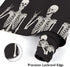 Britimes Black Skull Large Mouse Pad Non-Slip Desk Pad Keyboard and Mouse Desk Mat Gaming Mousepad for Game, Office & Home, 31.5 x 11.8 in...