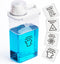 Laundry Detergent Dispenser-1 Pack, 78 oz Detergent Dispenser with 4 Removable Labels, Laundry Soap Dispenser for Laundry Room Organization and St...