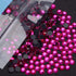 3000 Pieces Hot Fix 3MM Glass Flatback Rhinestones HotFix Round Crystal Gems (Rose Pink, SS10)...