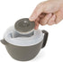 PrepSolutions Microwave Soup On-the-Go, Gray (PS-91GY) – Leak-Proof, Cool-Touch Handle with Spoon Included...