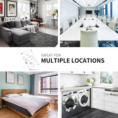 Terrazzo Single Toggle Light Switch Plate Decorative Electrical Wall Plates, 1 Gang Light Switch Cover Plate 2.75" X 4.5" For Kitchen Bedroom Home...