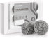 COOLJOB 6/12 Pack Stainless Steel Scrubber Sponges, Heavy Duty Tough Metal Scouring Pads for Dishes, Pans, Pots, Ovens, Uncoated Cookware, Powerfu...