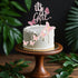 ALISSAR New Double Sided Rose Gold Butterfly Baby Shower Cake Topper Set, It's A Girl Cake Topper and 16 Pieces Pink Butterflies Cupcake Toppers f...