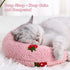 T'CHAQUE Soft Dog Bed Pillows, Ideal Naptime Sleeping Companion for Small Indoor Dogs and Cats, Pet Neck Pillow for Upper Spine Support, Cuddle Sn...