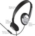 Panasonic Headphones, On-Ear Lightweight Earphones with Microphone and XBS for Extra Bass and Clear, Natural Sound, 3.5mm Jack for Phones and Lapt...