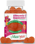 Vitamin C Gummies with Zinc - Maxi-Health Vitamin C with Zinc for Children and Adults - Respiratory Support and Immune Booster - No Preservatives ...