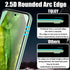 TQLGY 3 Pack Screen Protector for Google Pixel 8a with 3 Pack Camera Lens Protector, 9H Hardness Tempered Glass Film, Support Fingerprint Unlock, ...