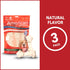 Pet Factory American Beefhide 6-7" Knotted Bones Dog Chew Treats - Natural Flavor, 3 Count/1 Pack...