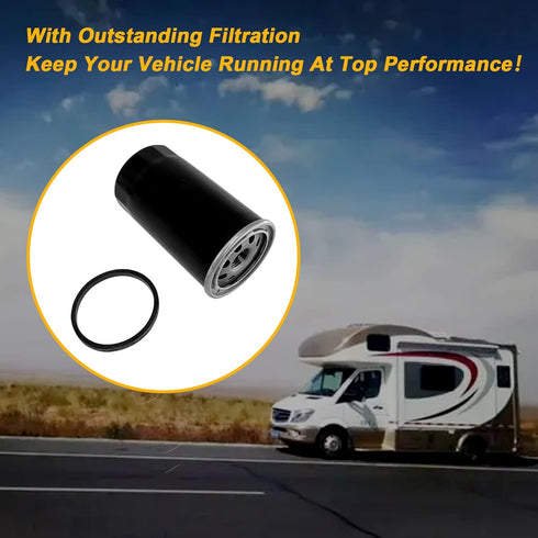122-0836 Oil Filter ?Replacement For RV QG 5500/7000 Series HGJAA HGJAB HGJAC Spin-on ?Replaces# 01220836, B7238, PH2875, PH10027...