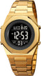 Men's Wrist Watches Stainless Steel Digital Watch Men, Hexagon Designer Watch for Men, Waterproof Watch with Alarm Date & Light...