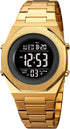 Men's Wrist Watches Stainless Steel Digital Watch Men, Hexagon Designer Watch for Men, Waterproof Watch with Alarm Date & Light...
