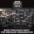 FLEX STACK PACK Storage System Adjustable Charger Mounts (2 Pack) - FS1606-2...