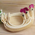 SEWACC Woven Storage Baskets 3 Pcs Rattan Woven Fruit Basket Straw Turkey Shape Bread Basket Wicker Decorative Bowl Food Basket Sundries Container...