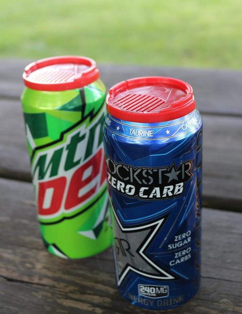 Soda Beer Can Saver | Protect your Drink | Keep your Beverage Safe | Must have for Barbecues (4-Pack)...
