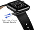 OUHENG Compatible with Apple Watch Band 42mm/41mm/40mm/38mm, Genuine Leather Bands Replacement Strap for iWatch SE2 SE Series 10 9 8 7 6 5 4 3 2 1...