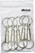 eBoot Detachable Pull Apart Key Rings Keychains (5 Pack)...