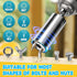 Universal Socket Tool Gifts for Men - Super Universal Grip Socket Set Unscrew Any Bolt with Power Drill Adapter 7-19mm Fathers Day Birthday Gift C...