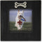 Lawrence Frames Wash Dog Frame with Bone Ornament, 4 by 4-Inch, Black...