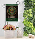 Army Proudly Family Burlap Garden Flag - Armed Forces Rangers United State American Military Veteran Retire Official - House Decoration Banner Sma...